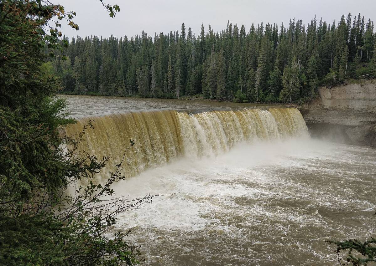 Lady Evelyn Falls in Northwest Territories